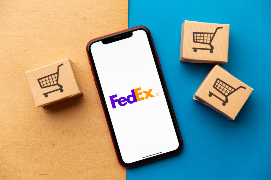Fedex App Logo Display
