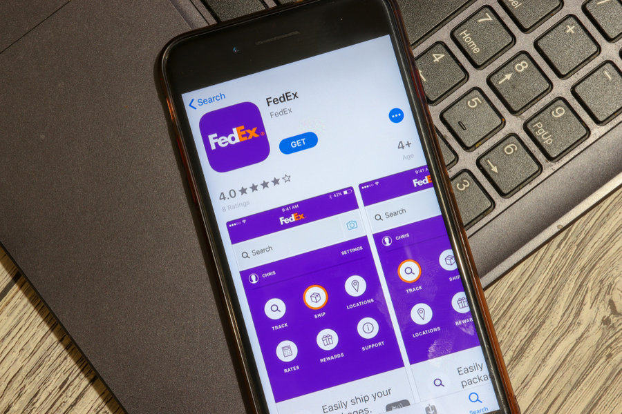 Fedex Tracking Term In App