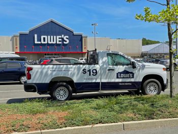 Lowe'S Delivery Pickup Truck