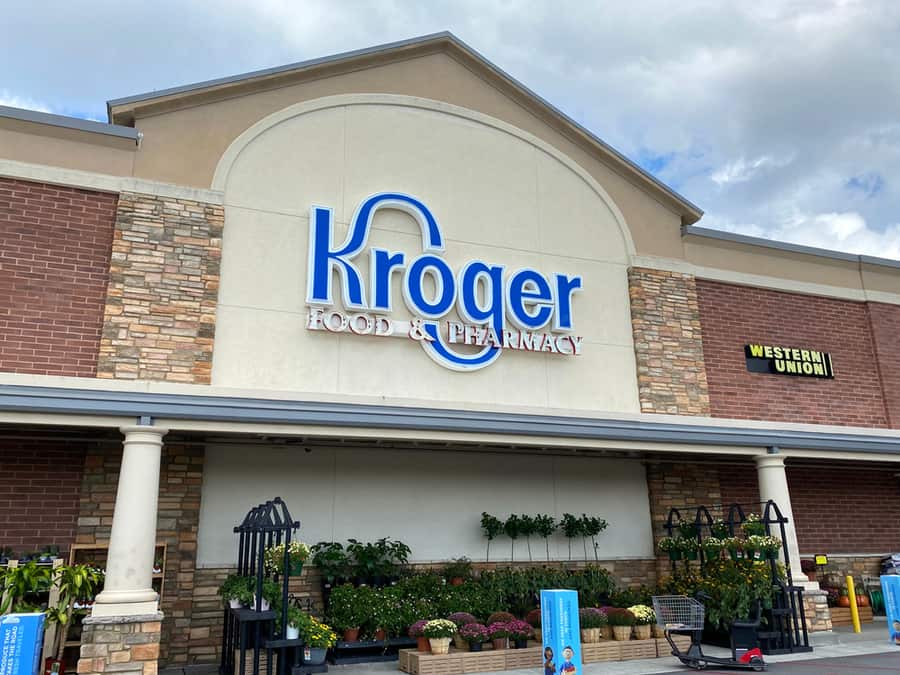 The Facade Of Kroger Food And Pharmacy Store Located At Richmond Hill, Georgia