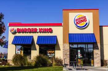Burger King Retail Fast Food Location.