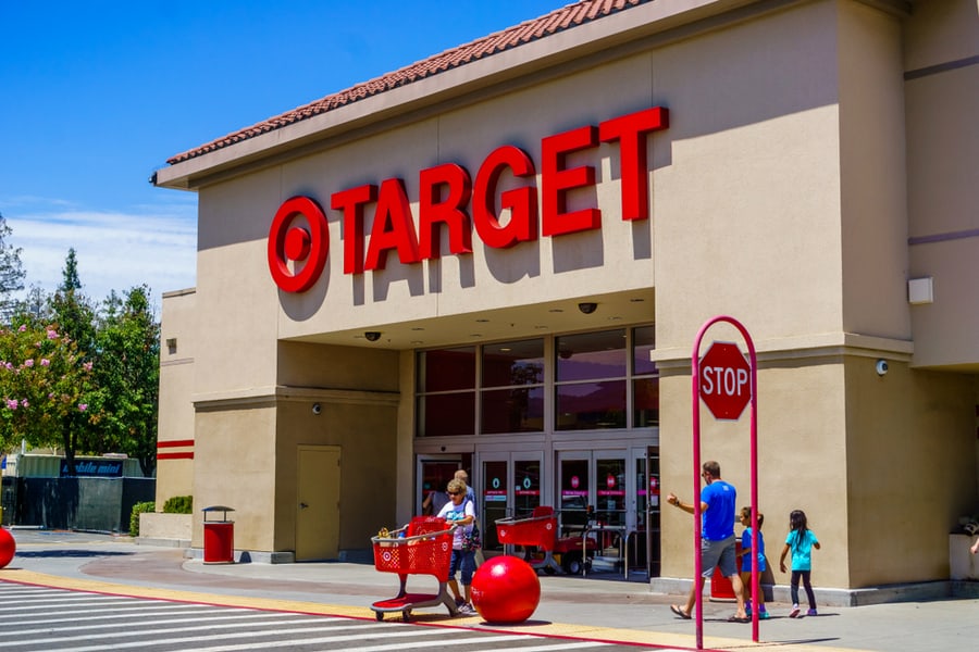 Entrance To One Of The Target Stores Located In South San Francisco Bay Area