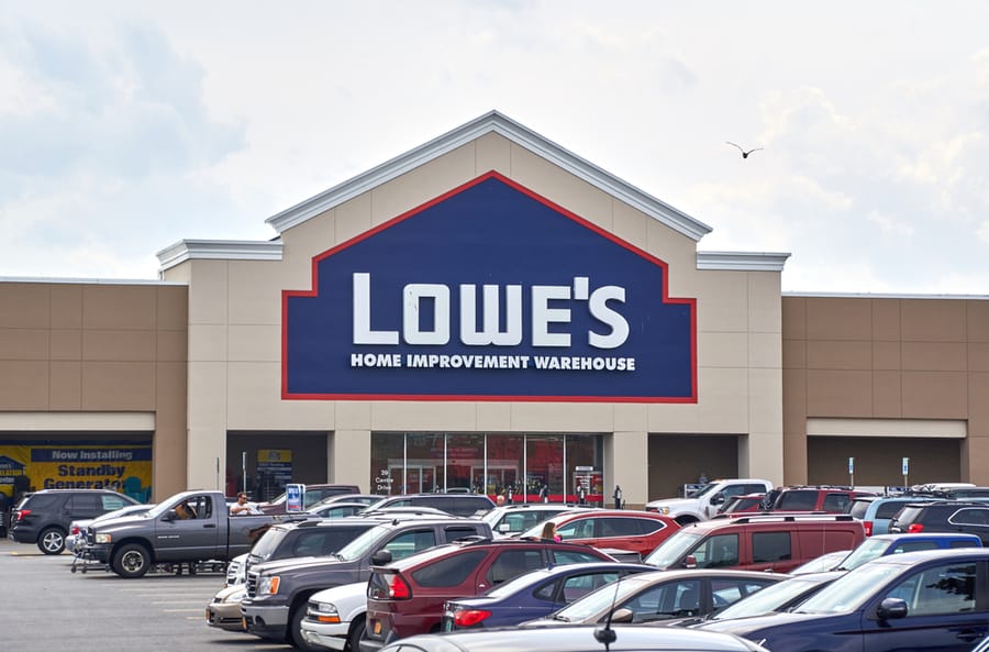 Lowe's Store Parking Area