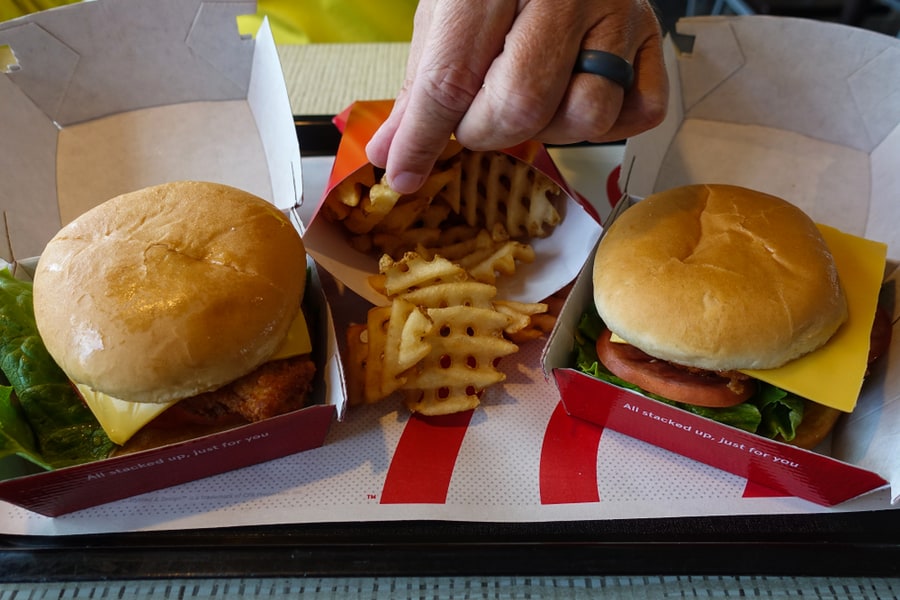 Meal At Chick-Fil-A