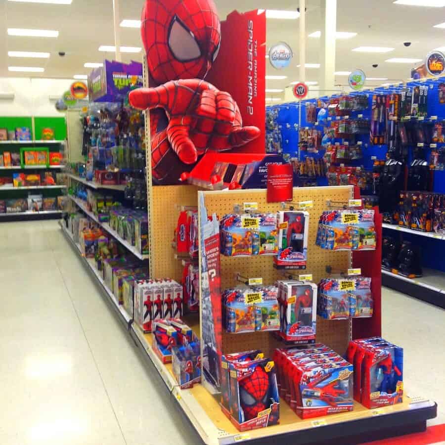 Spider-Man Toys At Target Store