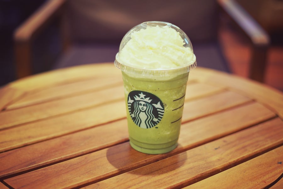 Starbuck Green Tea Smoothie