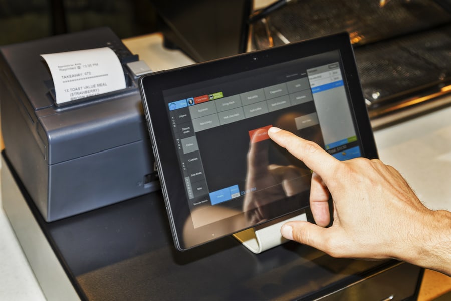 Touch Interface Ordering System