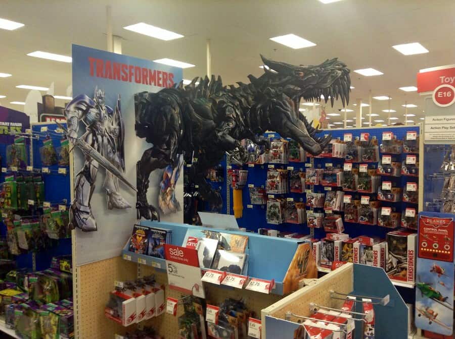 Toys Displayed At Target Store
