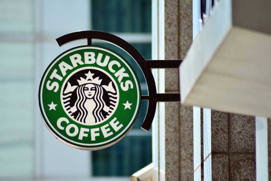 Company Signboard Starbucks Coffee