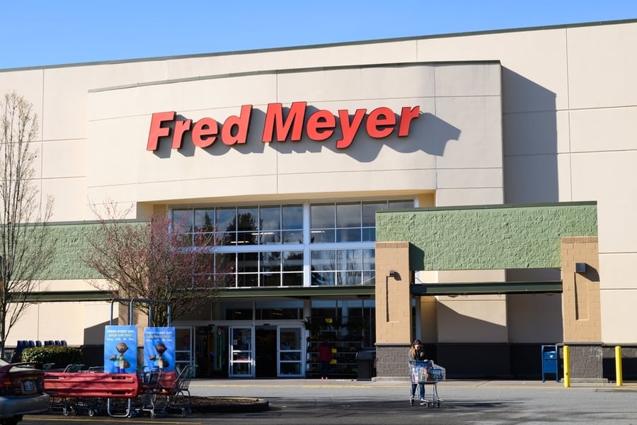 Facade Of Fred Meyer Store In Redmond