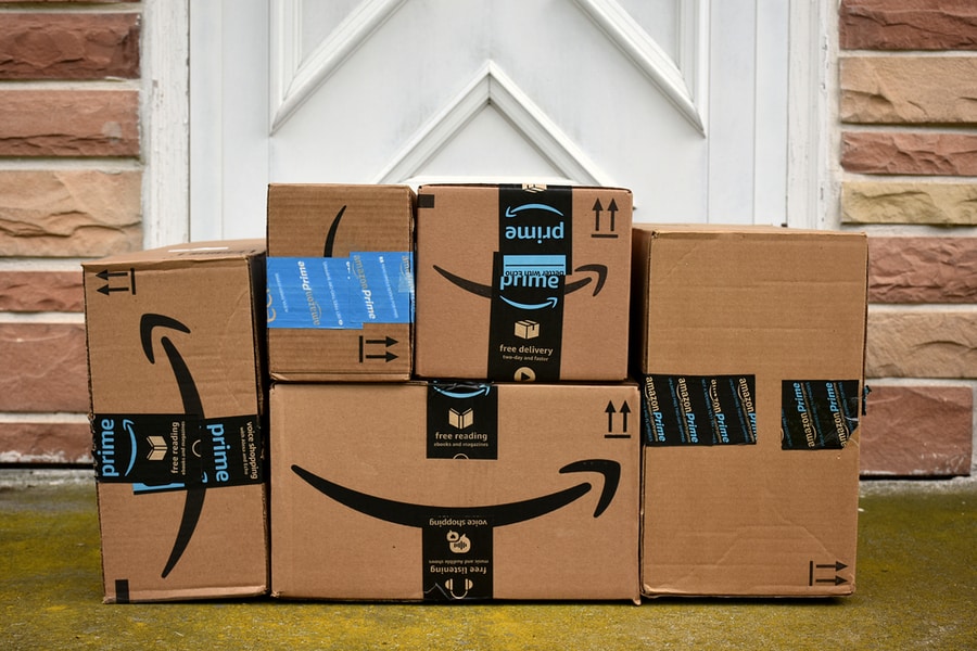 Image Of An Amazon Packages.