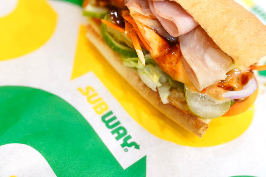 Subway Melt Ham Sandwich At Subway Sandwich