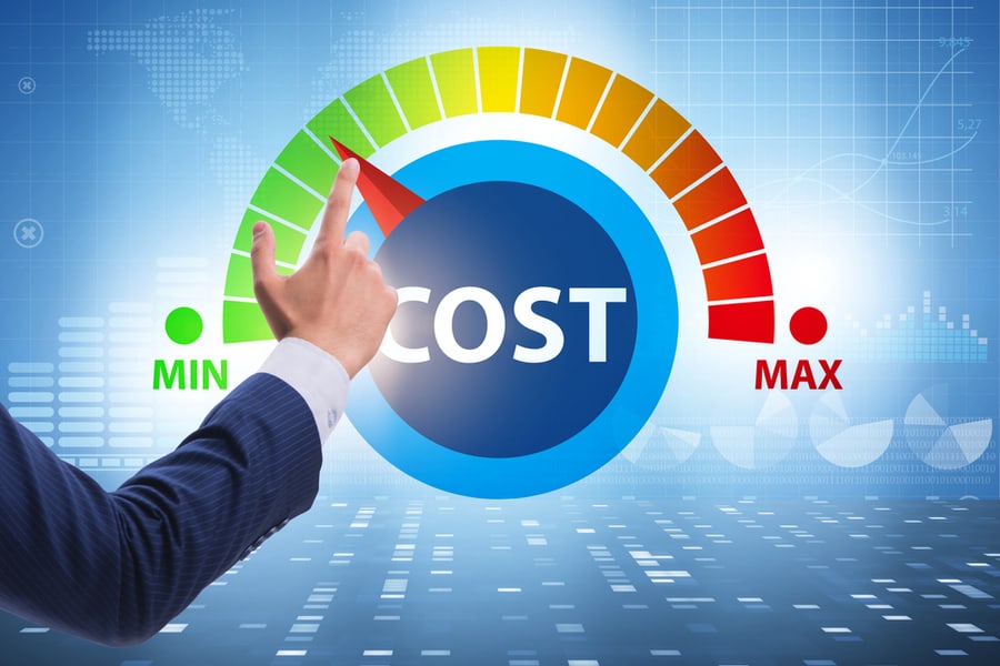 Cost Management Concept With Businessman