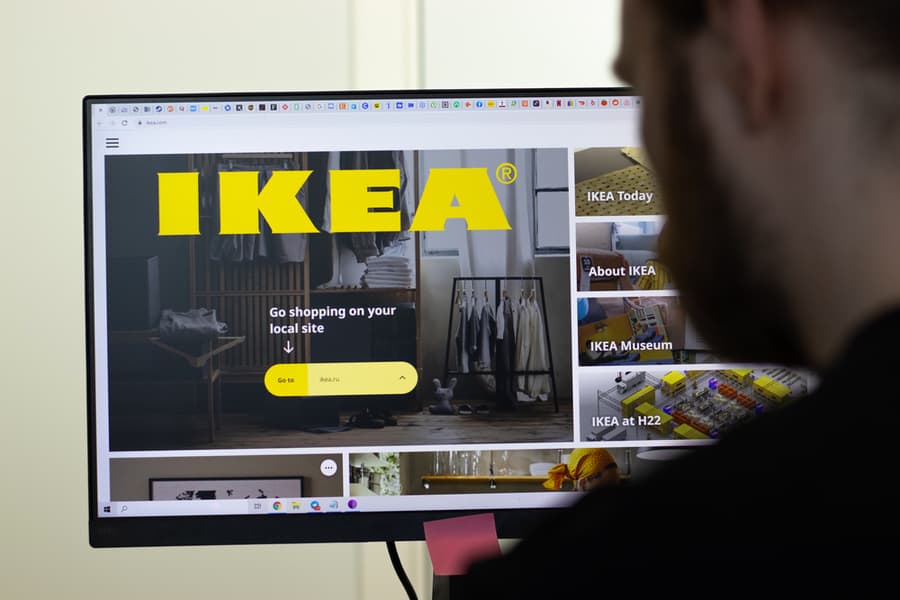 Ikea's Website